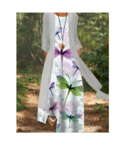 Printed Mid-Sleeve Loose Casual Coat & Maxi Dress Fashion Wholesale Womens 2 Piece Sets SD204468 -NIKA Clothing Shop 00573a5f 36ef 4e88 a3b2 7de0e71c0f69 30ca339a048adf5d9ff12e2e50086733