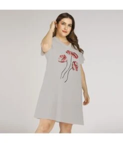 Flower Print Wholesale Plus Size T Shirt Dress SD200005 -NIKA Clothing Shop 025b3923 b6a8 4fe6 bb71 d2be6b68d989 313B18F82C8330047837BB5037CD7403
