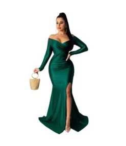 Solid Color Nightclub V-Neck Long Sleeve Maxi Dress Wholesale Supplier SD210272 -NIKA Clothing Shop 041b9092 2fe2 4971 ae97 b8030af27548 7471C3DAE9845B783238EB1CD10792D8