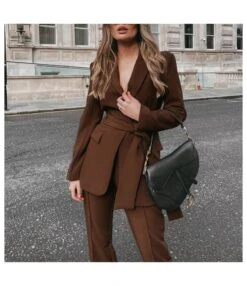Stylish Slim Fit Blazer & Trousers Business Suits Wholesale Women'S 2 Piece Sets SON538898 -NIKA Clothing Shop 065750d5 1e31 4f25 a9c4 53fbb342ce41 5935f8e464a0f976777941415e276a18