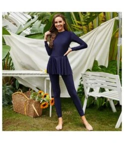 Wholesale Plain Swimsuits Long Sleeve Sun Protection One-Piece SS182438 -NIKA Clothing Shop 1310ec86 71a4 4e3f a450 0a6db934cfde 81A814B4B21FD364610AE73FCA51707B