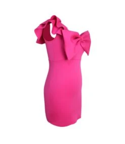 Sexy Single Shoulder Bow Backless Slim Package Hip Dress Wholesale Dresses V5923050600017 -NIKA Clothing Shop 17602070364 433451549