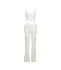 Tight Irregular Camisole & Cutout Flared Pants Sexy Suits Wholesale Women'S 2 Piece SON533556 -NIKA Clothing Shop 183b0b74 a647 4ccb a0bd f5c9164f92a6 91348b00fd9ba875847f75b49012ba36
