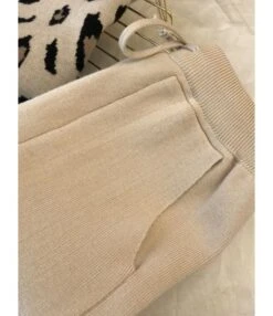 2-piece Knitted Leopard Sweater & Drawstring Pants Set -NIKA Clothing Shop 201222359 4