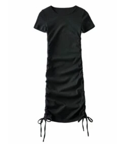 Solid Color Smock Lace-up Short Sleeve Bodycon Dress 210601979 21 Solid Color Smock Lace-up Short Sleeve Bodycon Dress 210601979 -NIKA Clothing Shop 210601979 9 1