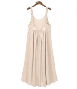 Plus Size Solid Color Casual Suspender Dress Wholesale 210602709 -NIKA Clothing Shop 210602709 4