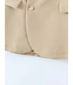 Commute Solid Casual Short Suit High Waist Skirt 2pcs Sets 210805504 -NIKA Clothing Shop 210805504 8