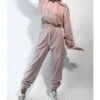 2 Pieces Set Pullover Lace Up Sweatshirts Pants Sets 210807064 -NIKA Clothing Shop 210807064 1