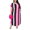 V Neck Striped Plus Size Maxi Dress SD130017 2 V Neck Striped Plus Size Maxi Dress SD130017 -NIKA Clothing Shop 25773119 809c 4b18 860b 18af72f9d77d 936069E45259B05327B1185B8230B3EE