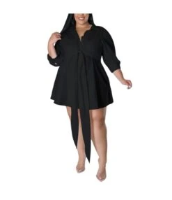 Sexy Solid Color Strappy Wholesale Womens Shirt Dress N3823100900053 -NIKA Clothing Shop 2794a774598d4b31a140b0980113bcf8 5