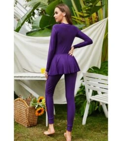 Wholesale Plain Swimsuits Long Sleeve Sun Protection One-Piece SS182438 -NIKA Clothing Shop 2a1c1b50 a422 4e19 97d9 e7b47d97a4b8 57F9C455A355899B42DE15AB850D4FB3