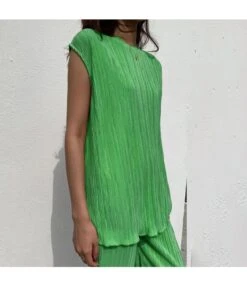 Retro Casual Pleated Tank Top & Trousers Fashion Suits Wholesale Women'S 2 Piece Sets SON538608 -NIKA Clothing Shop 2bc490f8 238d 490b 9154 fe070b62c859 6c53fcca93af9c991697dd73c86d83dd