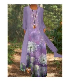 Printed Mid-Sleeve Loose Casual Coat & Maxi Dress Fashion Wholesale Womens 2 Piece Sets SD204468 -NIKA Clothing Shop 31da77e0 a738 442a 949f 01137f310dde 36d0eaf4b6e48d642a5b63c205d413d3