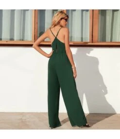 Solid Color Backless Sling Wide Leg Womens Jump Suits Fashion Wholesale Jumpsuits SJ204300 -NIKA Clothing Shop 348ee0a2 6e3e 4d0e a613 2d7388d88b38 ea91422eb666f3dacf7418e6e9a145e0