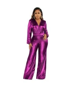 Sexy V-Neck Nightclub Long Sleeve Wide Leg Wholesale Jumpsuits SJN562578 -NIKA Clothing Shop 368d8f7d 4a4c 4d71 a2c1 1e33d8d0e5fa a2b7d14be03144d1c753b64e22b4d18e