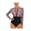 Printed Womens Long Sleeve One Piece Swimsuit Athletic Sunscreen Guard Zipper Surf Clothes Wholesale Swimwear SSN533344 -NIKA Clothing Shop 39e756b6 6007 4dad 961e 134ee9b33b2a a5ec67e66a2906e4752d5bd0309265db