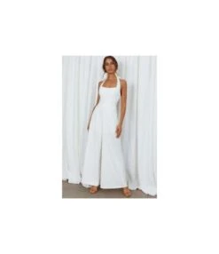 Solid Color Halter Neck Open-Back Wide-Leg Women Jump Suits Wholesale Jumpsuits SJ531357 11 Solid Color Halter Neck Open-Back Wide-Leg Women Jump Suits Wholesale Jumpsuits SJ531357 -NIKA Clothing Shop 428565c8 239e 45aa 864a bc5be4f249ff 706d2b9f0248c4dbfa786b478c735b10