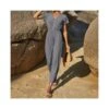 Short Sleeve Loose Solid Small V-Neck Slim Fit Wholesale Jumpsuits SJ220156 -NIKA Clothing Shop 4ef3ff44 26a9 425f 9ed0 73808191231d f0f5973280ee665c719aa7a54b7cdb39