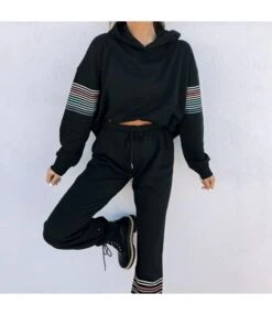 Women Striped Print Hoodies Drawstring Long Pants Wholesale Activewear Sets SO185318 -NIKA Clothing Shop 50f3b848 49a5 4281 9620 524fb38f63a7 8bd4038db3a1dcd4515203691bd3068b