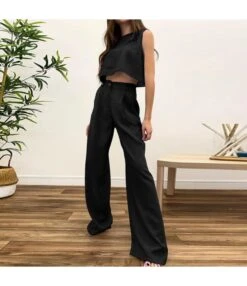 Cotton Linen Casual Short Vest & Trousers Fashion Suits Wholesale Women'S 2 Piece Sets SON536442 -NIKA Clothing Shop 58b8a52a 1ab0 4002 84b7 f66f51052933 f6999cfcd0301cff5c300e4cfac6aa5c