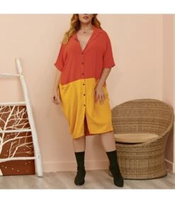 Plus Size Letter Print Shirt Dress Wholesale SD200003 -NIKA Clothing Shop 712b433d ee36 4304 896c 56559a356370 A567F3EEE8618ECE88D71A8E27684637