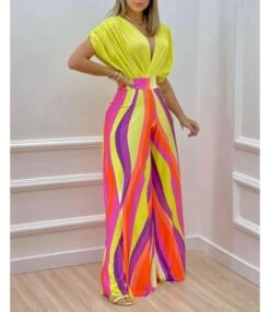 Floral Printed Dolman Sleeve Deep-V Bodysuits & Wide-Leg Pants Wholesale Womens 2 Piece Sets SON532248 -NIKA Clothing Shop 7279aabe a4f9 4ee9 ad1b 0bf4ac2349dd 2a18cccfa44ca69bb14c13529c2a7d4e