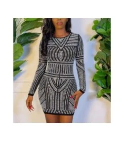 Rhinestone Round Neck Long Sleeves Ladies Wholesale Bodycon Dresses SD200612 -NIKA Clothing Shop 73c81ccf d9a2 41a1 8da4 fa0312ce6b46 1BD98C0C377AFBDA8168C0EDB1DD60E1