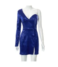 Women Fashion V Neck Irregular Slit Wholesale A-line Dresses SD204226 -NIKA Clothing Shop 8213004e 1978 499c b0d5 ea328f361aac 26d270dc2f73eeca349622f3c3ab4ee9