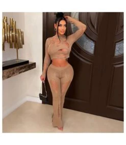 Sexy Cutout Ripped Long Sleeve Tops & Slim Fit Trousers Knit Suits Wholesale Women'S 2 Piece Sets SON537878 -NIKA Clothing Shop 8ff778fa 38cc 4654 974f 632861c25b50 5305faa774246bd82233cba3203d7ce2