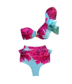 Printed Wide Ruffled Lace-Up 2pcs Bikini Sets Split Swimsuit Wholesale Womens Swimwear SSN534724 -NIKA Clothing Shop 95d12e01 44e4 44ea b20b de3022000f9c d2b26412c762bf2078e06a3c3f5e7e5e