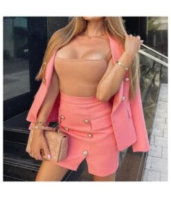 Solid Color Blazer & Slim Fit Skirts Fashion Suits Wholesale Women'S 2 Piece Sets SON538596 -NIKA Clothing Shop 9b2fa192 69db 4eff 90b8 3e5b0176ce35 959e9544f7427aa2fdccb64bd7f64a05