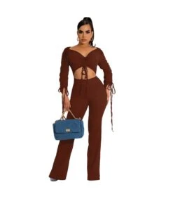 Drawstring Crop Tops & Trousers Sexy Suits Wholesale Women'S 2 Piece Sets SON538235 -NIKA Clothing Shop 9d7d90fd 69c4 4ed5 a11b a5acf8121150 31fc1b5a22ea54f693552360a3083669