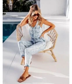 Casual Pocket Slim Drawstring Washed Denim Jump Suit Wholesale Jumpsuits N5323031000029 -NIKA Clothing Shop O1CN0193b3Uv2HoHQXVSk5x 3417629197 0 cib