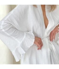 Loose Wooden Ear Long-Sleeved Cardigan Shorts Casual Lazy Suit Wholesale Women'S Clothing N462923021400186 -NIKA Clothing Shop O1CN01AYiqb52GztrNXamNQ 2212501819087 0 cib