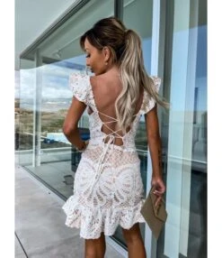 Temperament Lace Embroidery Tie Ruffle Backless Dress Wholesale Dresses N5923080800032 -NIKA Clothing Shop O1CN01JIfnoq1ZzsMkQ6DbJ 2211169913266 0 cib