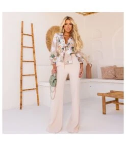 Stylish Floral Bow Tie Long Sleeve Shirt Wide Leg Pants Wholesale Womens 2 Piece Sets N3823100900068 10 Stylish Floral Bow Tie Long Sleeve Shirt Wide Leg Pants Wholesale Womens 2 Piece Sets N3823100900068 -NIKA Clothing Shop O1CN01MvWbaa2E44gb5IzGK 2212407388690 0 cib