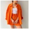 Women's Two-Piece Sets Lapel Shirt High-Waisted Drawstring Shorts Wholesale Womens Clothing N3823100900069 -NIKA Clothing Shop O1CN01NUiHzp2E44bM18qvq 2212407388690 0 cib 5