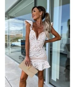 Temperament Lace Embroidery Tie Ruffle Backless Dress Wholesale Dresses N5923080800032 -NIKA Clothing Shop O1CN01TzCLpY1ZzsMoo0UG3 2211169913266 0 cib 4