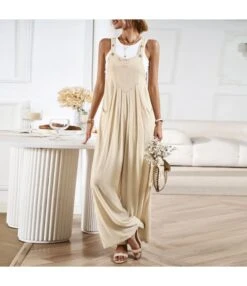 Solid Color Loose Wide Leg Jumpsuit Wholesale Jumpsuits N5923062800005 -NIKA Clothing Shop O1CN01chrQov1ND4na1TWBg 2425141535 0 cib 4