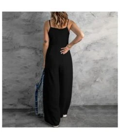 Thin Shoulder Strap Open Back Solid Color Jumpsuit Wholesale Women'S Clothing -NIKA Clothing Shop O1CN01f0EAEt22Y3AwVtcp3 1855047131 0 cib