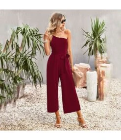 One-Shoulder Sleeveless Commuter Solid Color Slim Jumpsuit Wholesale Women'S Clothing N46723022700001 14 One-Shoulder Sleeveless Commuter Solid Color Slim Jumpsuit Wholesale Women'S Clothing N46723022700001 -NIKA Clothing Shop O1CN01rpLkNl1ND4lQKDWyd 2425141535 0 cib 4