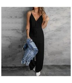 Thin Shoulder Strap Open Back Solid Color Jumpsuit Wholesale Women'S Clothing -NIKA Clothing Shop O1CN01rx3Wlc22Y3B2WcNVv 1855047131 0 cib