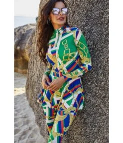 Printed Turtleneck Long-Sleeve Sun Protection One-Piece Wholesale Swimsuit Vendors SS165572 -NIKA Clothing Shop a2341bb7 a95e 4aca bbd0 18747581d147 D897F3C03E67E42AC4DFD3EFA64DCAC1