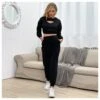 2 Pieces Black Cut Out Top And Pants Wholesale Womens Activewear Outfits SO030520 -NIKA Clothing Shop a490c60a 4e17 4fc9 bd4d a64dc41f073f CDCF88D53BEE1205A5036C6E19DD4530