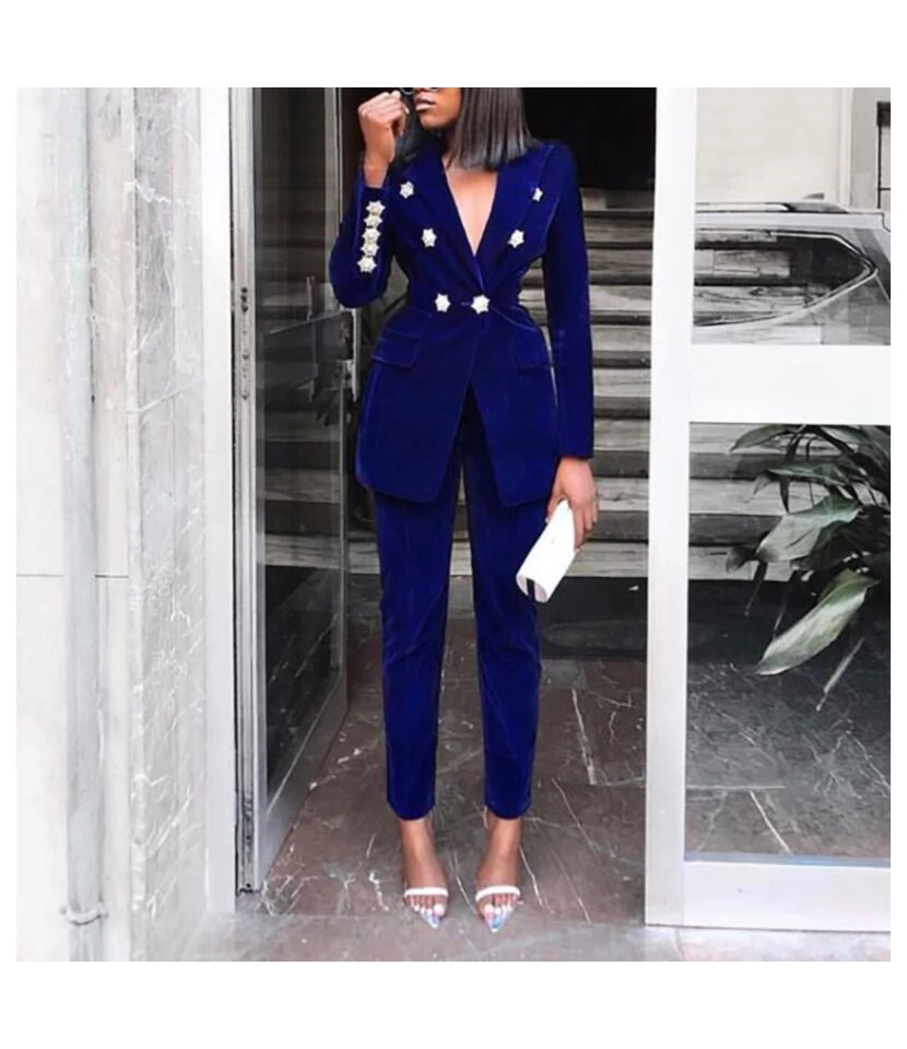 Xmas Wholesale 2pcs Vintage Women Suits Sets SO180752 5 Xmas Wholesale 2pcs Vintage Women Suits Sets SO180752 - Image 3