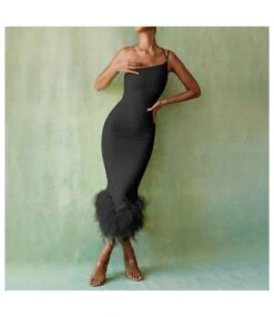 Women One Shoulder Halter Dress Feminine Backless Slim Fit Fishtail Long Dress Wholesale Clothing Vendors SDN537937 -NIKA Clothing Shop ac6f7f6f cb1e 4ea1 99df 0a2ae7855317 d4780192a5f599dfabba802a3e3da12c