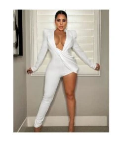 Sexy Deep V-Neck Long-Sleeved Solid Color Wholesale Jumpsuit SJ5117366 -NIKA Clothing Shop ad01aaf0 8ec0 408f 86d5 f55ea7d4fb9b 7e7e557c381be495708901a6aba9c564