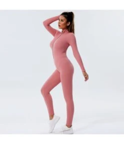Seamless Yoga Tight Sports Long Sleeve Zipper Fitness Jumpsuit Wholesale Workout Clothes SJN538168 -NIKA Clothing Shop b4cf9e93 8435 487b 9d27 553ec6ded851 a3ebc103b9ec774dac3af3480b0c4bf7