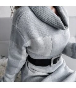 Turtle Neck Plaid Knitted Dress Wholesale Without Belt SD160394 22 Turtle Neck Plaid Knitted Dress Wholesale Without Belt SD160394 -NIKA Clothing Shop b7a1c336 8c6c 48a5 93ed e1663a742da2 EF69A78B4394904252A6FBF8EFF6672A