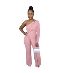 One Shoulder Long Sleeve Wide Leg Women Jump-Suit Wholesale Jumpsuits SJ5117890 -NIKA Clothing Shop c94a21e4 4ff9 42f7 8de4 7d64b4e398de d121f74031eab7213794b860fe846bc0
